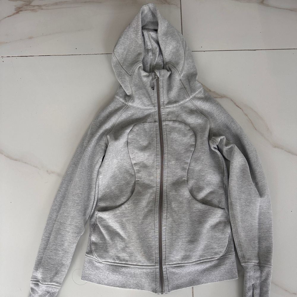 Lululemon Grey Scuba
